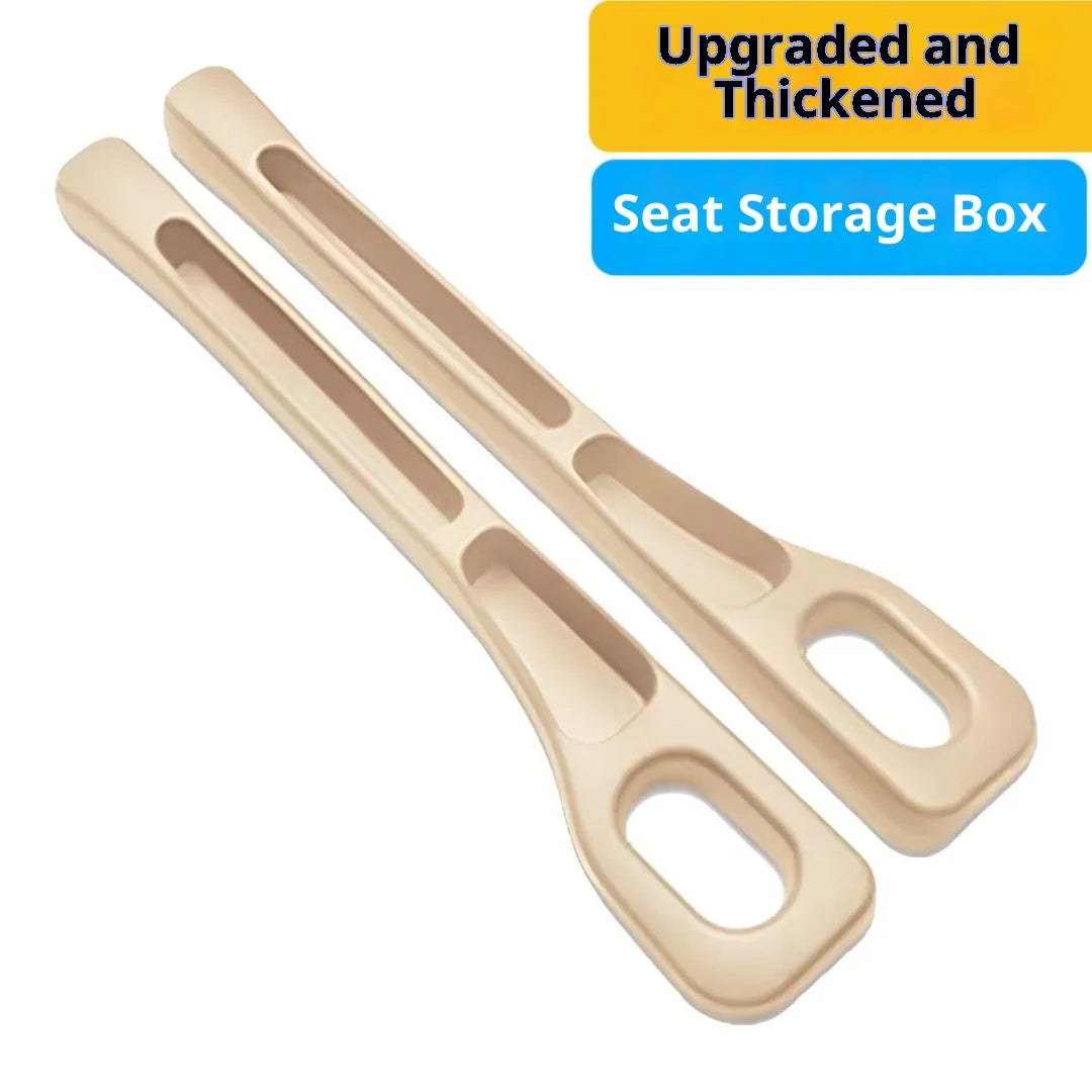 2pcs of Car Seat Gap Plug Strips Car Seat Gap Storage Box, Car Seat Position Storage B close-up view