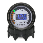 52mm Turbo Boost Gauge | Universal Car Turbo Meter with Sensor for Gasoline 12V detail view