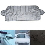 Foldable Car Windshield Snow Cover | Frost Guard for Winter Protection close-up view