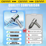 CENRR Car Vacuum Cleaner | Strong Suction Portable Handheld with LED and Air Gun lifestyle view