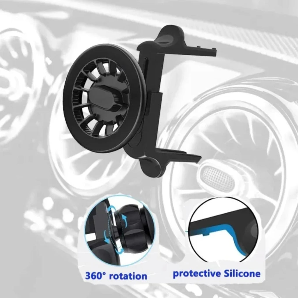 Round Air Outlet Phone Holder Car for Mercedes Benz | Magnetic Phone Stand alternate view