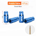 2pcs GUB Aluminum CNC Bicycle Tire Valve Cap MTB Road Bike Tube Tyre Gas Nozzle Cover alternate view