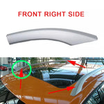 Roof Luggage Rack Guard Cover for VW CROSS POLO 2007-2011 | Silver Car Exterior Parts alternate view