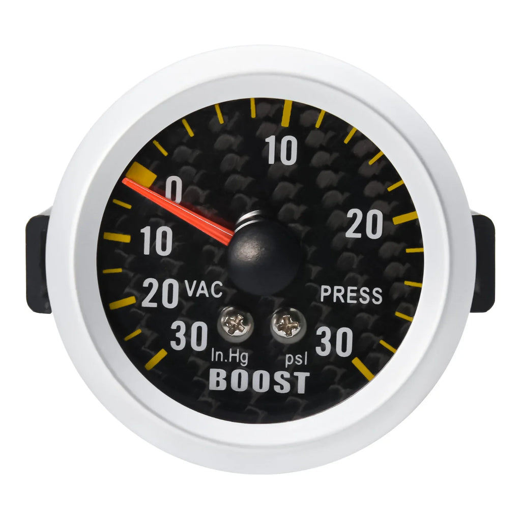 -30~30 PSI Auto Car Turbo Boost Gauge + Sensor with Gauge Pod Holder for 4/6/8 Cylinder Gasoline Car Car Accessories