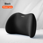 Car Universal Headrest Lumbar Memory Foam Cervical Lumbar Support Car Headrest Backrest detail view
