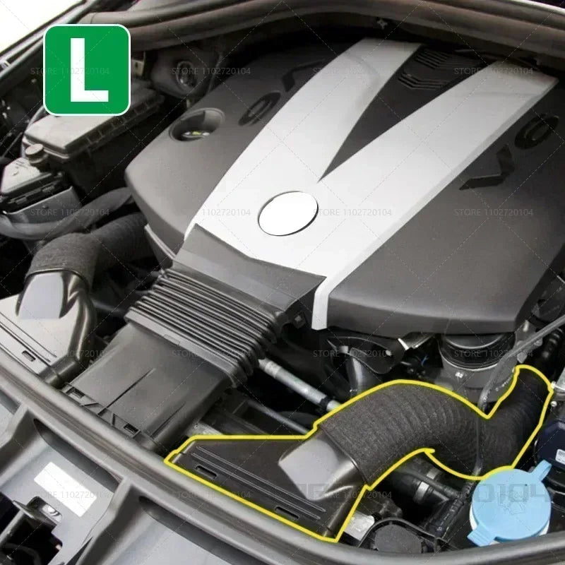 2012-2017 X166 W166 for Mercedes-Benz GL350 ML350 GLS350d Air Cleaner Intake Hose Duct Tube Pipe OEM: 6420948797 6420948897