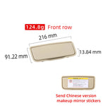 39819389 Car Front Sun Shade Visor Makeup Cosmetic Mirror Cover For Volvo XC60 2013-2017 XC90 2013-2014 S80 2014-2015