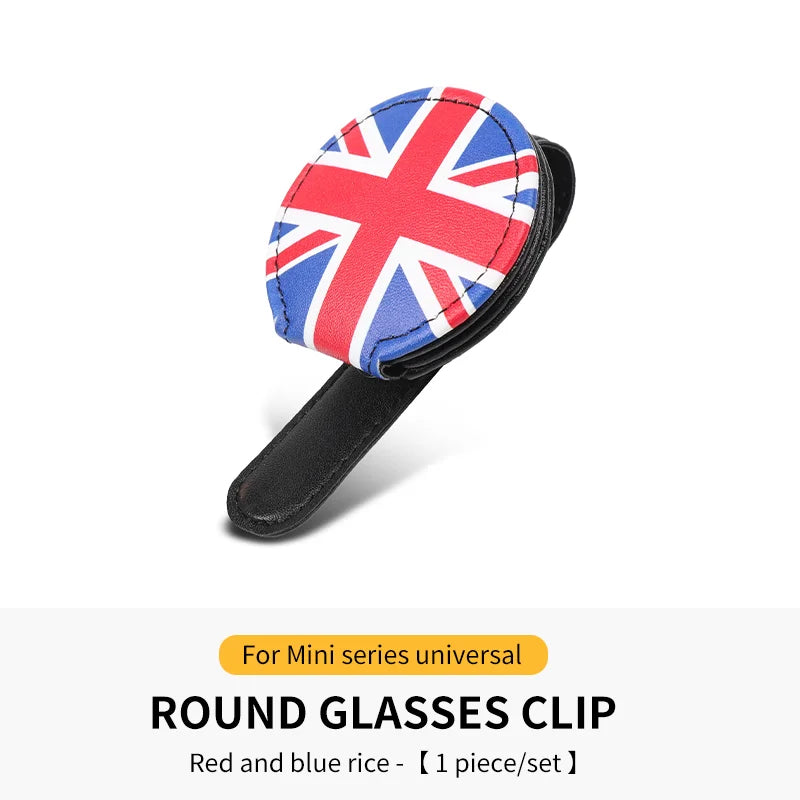 Car Glasses Case Sunglasses Holder For Mini Cooper F54 F55 F56 F60 R55 R56 R60 U25 F65 J01 Universal Storage Portable Clip