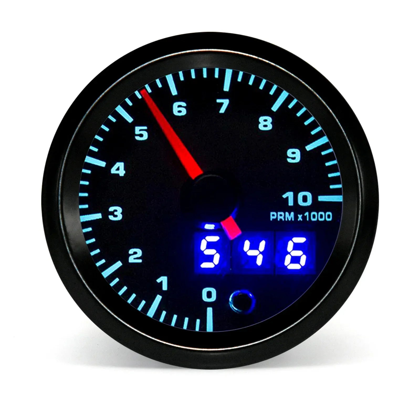 52mm 7 Colors LED Boost Water Oil pressure Voltmeter Air fuel Ratio EXT Temp Gauge Tachometer Dual Display Auto Car Gauge Pods