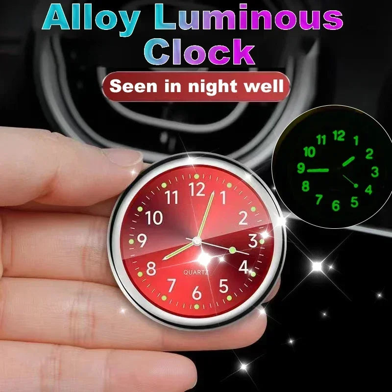 Stick-On Mini Digital Car Clock Ornament