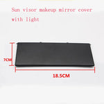 For Nissan Qashqai 2016-2021 Makeup Mirror Cover, Sunshade Cover, Makeup Lamp Flip Cover, Sunshade Cover