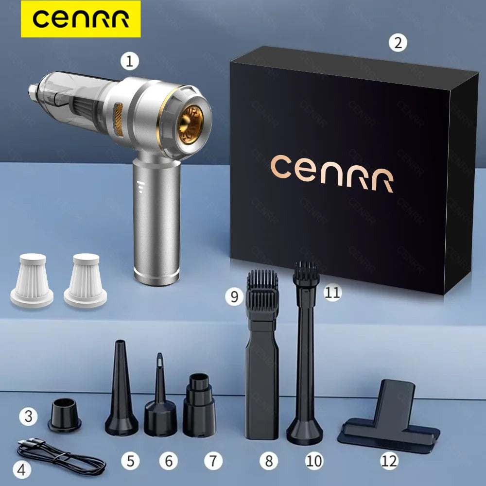 CENRR 998000PA Car Vacuum Cleaner Powerful Portable HandHeld Vacuum Cleaner For Car W alternate view