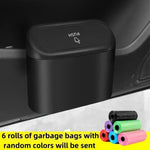 3Pcs Mini Car Trash Can with Lid alternate view