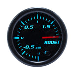 2-Inch Auto Tachometer with 7-Color LED | Car Mod Gauge Set for 12V Vehicles close-up view
