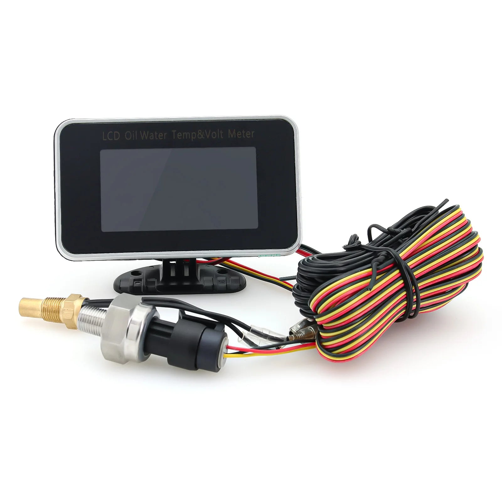 3 IN 1 LCD Gauge Multifunctional Oil Temperature Water Temperature Voltmeter with Sen lifestyle view