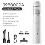 CENRR 9998000Pa Car Vacuum Cleaner | Powerful Wireless Portable Car and Home Cleaner w close-up view