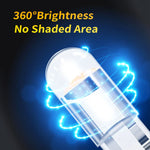 10Pcs 20Pcs Red Yellow White W5W T10 WY5W 192 194 168 LED Car Bulbs for Automotive Re alternate view