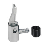 1/2pcs 1/4 Lock On Air Chuck Car Truck Tyre Inflator Valve Air Pump Clip Nozzle Metal Ad detail view