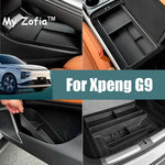 For Xpeng XiaoPeng G9 2023 2024 2025 Car Armrest Storage Box Center Console Organizer Container Stor