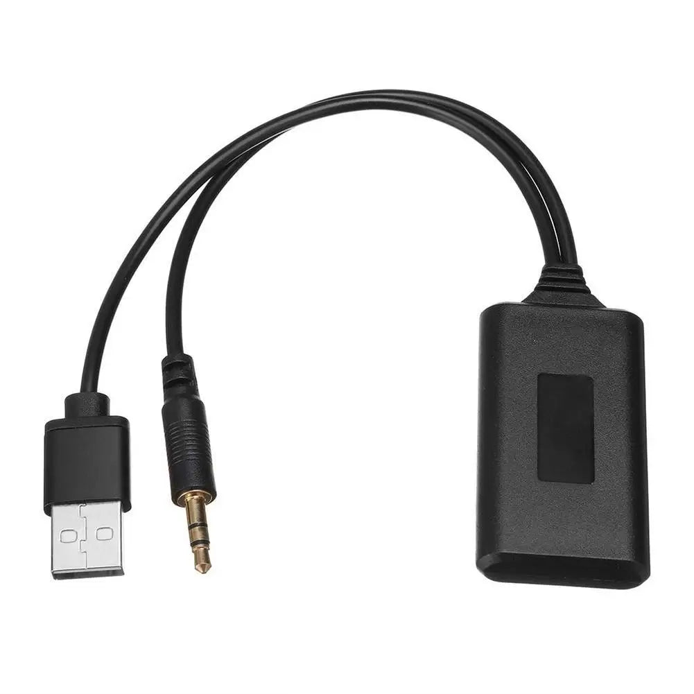High Quality Universal Car 5V bluetooth Module Adapter Stereo Cable AUX-IN 3.5MM Ja additional angle