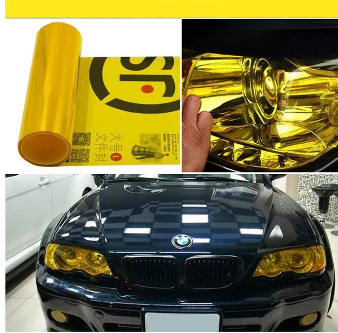 Car Headlight Taillight Protective Film Tint Vinyl Film Auto Lamp Film Sticker Sheet alternate view