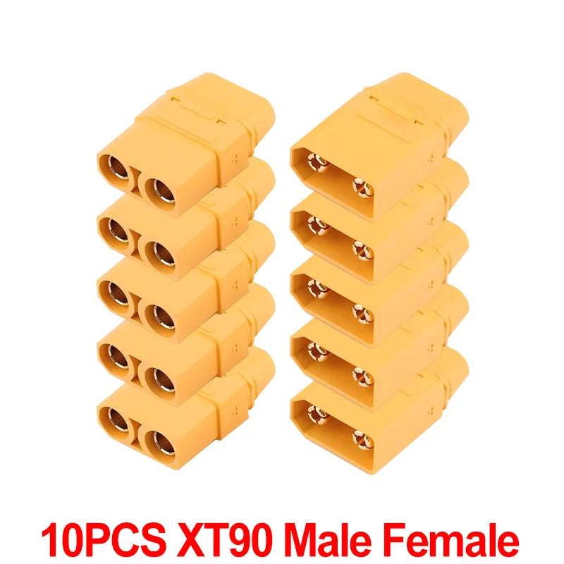 XT90 Male Female Bullet Connectors Copper Wire Plugs for RC Lipo Battery lifestyle view
