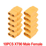 XT90 Male Female Copper Bullet Wire Connectors for RC Lipo Battery lifestyle view
