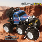 New 1:64 Rc Car Mini 2.4Ghz City Road Handle High Speed Alloy All Terrain Remote Control Car Dual Co