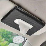 1PC Car Tissue Holder, Sun Visor Napkin Box, Comes with Tissue Paper. Suitable for All Vehicle Model