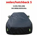 Universal Full Car Cover | Outdoor Sun Snow UV Protection for SUV Sedan S-XXL detail view