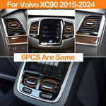 Car Front Rear Air Conditioner AC Vent Grill Outlet Slider Knob Tab Clip Repair Kit For Volvo XC90 2016-2024 32277966