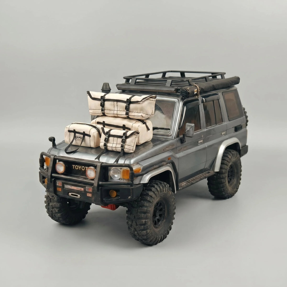 RC Crawler Roof Travel Bag Simulation Scale Luggage for SCX10 TRX4 WPL detail view