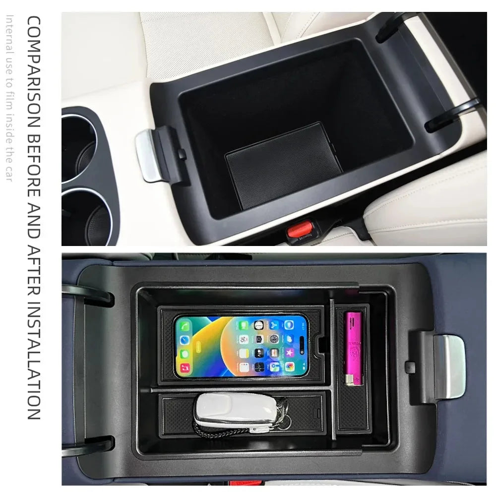 Car Armrest Storage Box for Xpeng G6 2023-2026 XPeng Organizer Central Console Storag alternate view