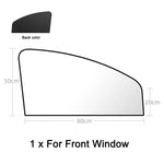 Car Side Window Sun Shade | Magnetic UV Protection Curtains for Privacy and Heat Reducti detail view