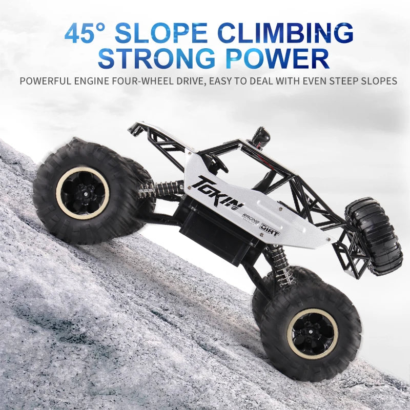 Oike RC Car Remote Control Climbing Vehicle Outdoor All Terrain 4X4 Off-road Trucks R lifestyle view