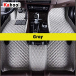 KAHOOL Custom Car Floor Mats For Infiniti EX EX25 EX30 EX35 EX37 Auto Carpets Foot Coche Accessorie