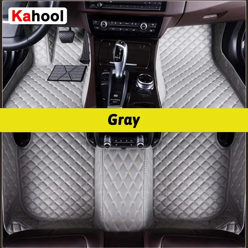 KAHOOL Custom Car Floor Mats For Infiniti EX EX25 EX30 EX35 EX37 Auto Carpets Foot Coche Accessorie