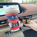 Universal Car Cup Holder | Air Vent Mount Drink Tray and Ashtray lifestyle view