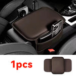 Car Arm Rest Cushion Center Console Protection Cover Auto Armrest Box Pad with Storage Pocket Car Interior Accessories