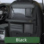 Car Seat Back Organizer with Foldable Table Board