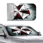 Classic Movies Resident Evil Windshield Sunshade | Car Sun Visor for UV Protection and I detail view