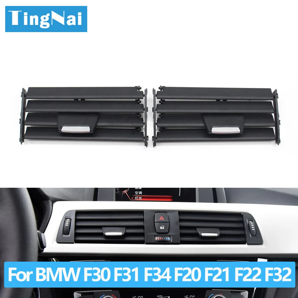 Car Front Middle Air Vent Outlet Grille AC Slide Clip Repair Kit For BMW 1 2 3 4 Series F20 F22 F30 F31 F32 F33 F36