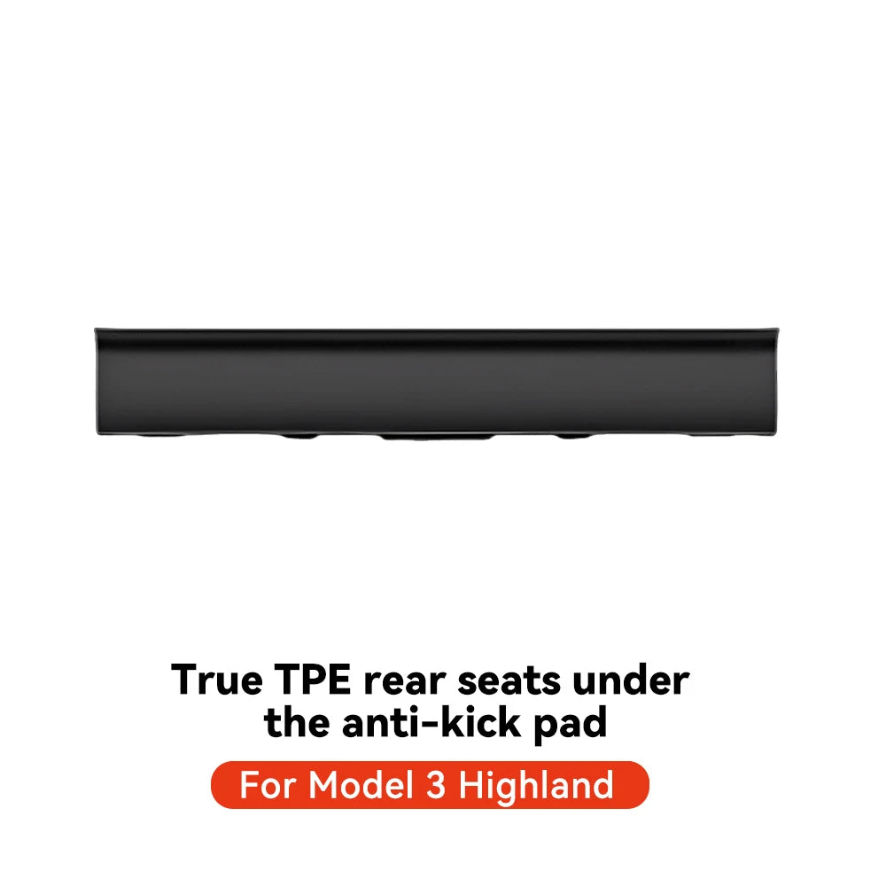 YZ for Tesla Model 3/Y Highland Juniper 2021-2025 Rear Door Sill Protection Strip close-up view