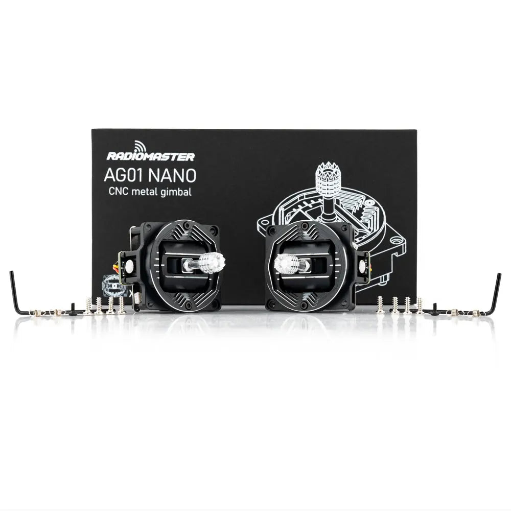 Radiomaster AG01 NANO CNC Hall Gimbals Set Fit For Pocket
