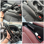 2pcs Car Seat Gap Filler, Dual Slot Design, Car Interior Accessories, Phone & Key Storage Box, Car S