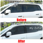 For GAC AION V 2024 2025 2026 Car Side Window Vent Visor | Sun Rain Deflector Guard alternate view