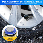 Bluetooth Tire Pressure Monitor System | Car and Motorcycle TPMS with App Display alternate view