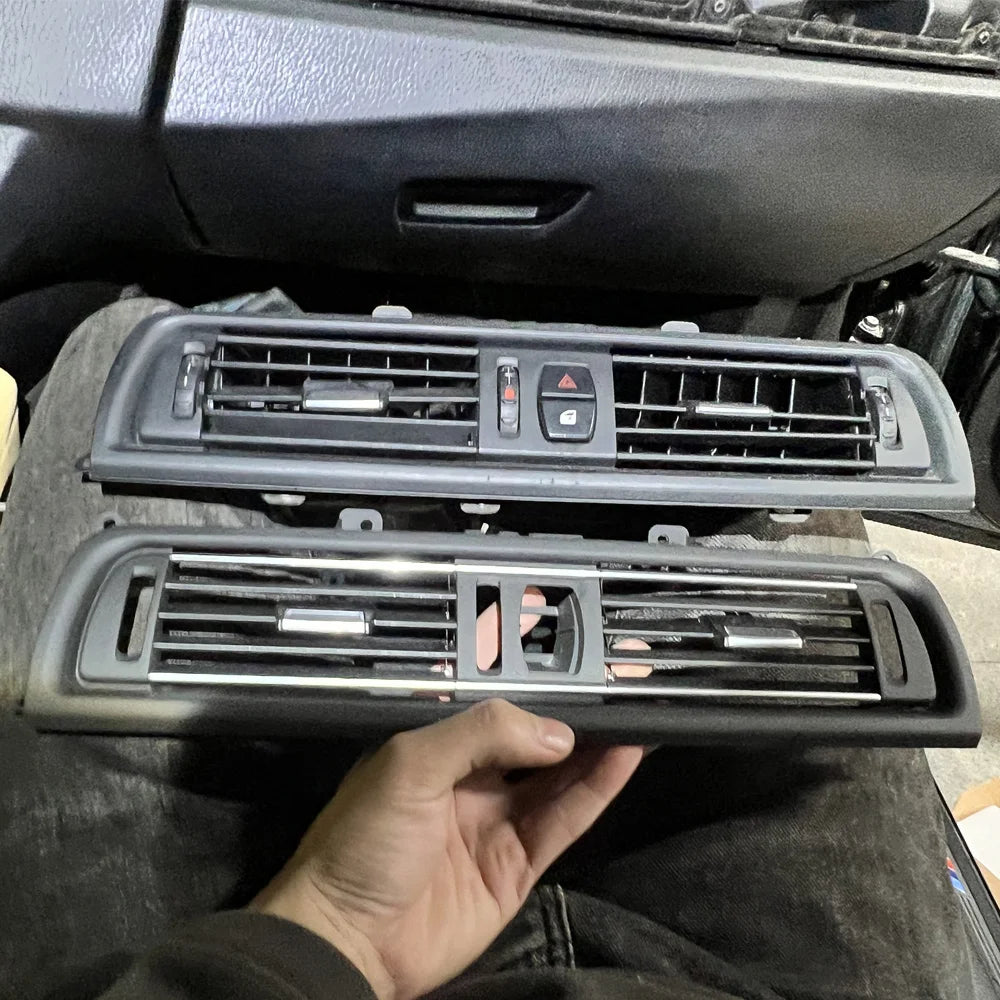 Front Center AC Air Vent Grille Cover Replacement For BMW 5 Series F10 F11 520i 523i 525i 528i 535i 64229166885 64229209136