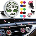 Refillable Car Air Freshener Diffuser Clip | Auto Vent Aromatherapy