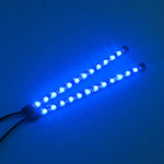 Car Interior Ambient Light USB LED Strip 5V Blue additional angle
